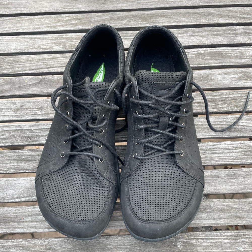 Altra Black Minimalist Sneakers with Wide Toe Box